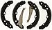 Bendix R496L Rear Relined Brake Shoe Set