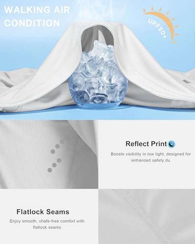 Men's UPF 50+ Swim Shirts, Sun Protection Short Sleeve Rash Guard, Quick Dry T-Shirt for Fishing and Surfing4