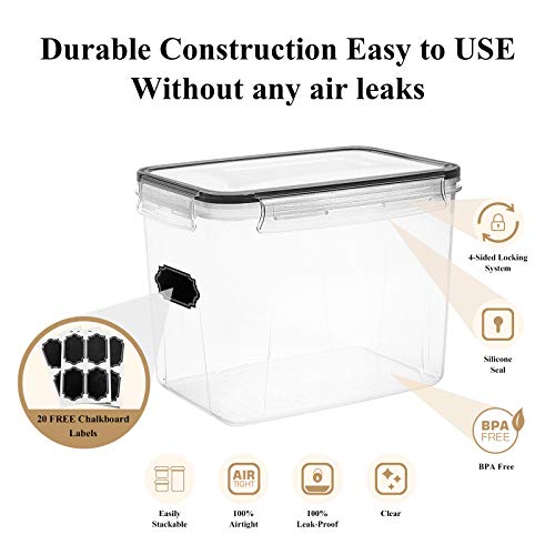 image for Airtight Food Storage Containers - Wildone Cereal & Dry Food Storage C