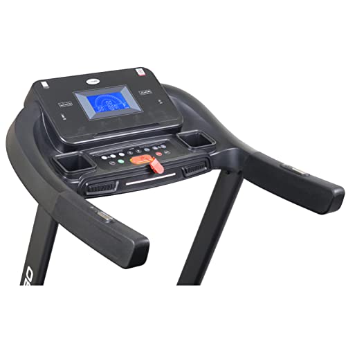 Image of Kobo TM-215 Stainless-Steel 2.5 HP - 5 HP Peak DC Motorised Treadmill for Home Use with Bluetooth Connectivity APP, Free Installation Assistance (Black) (TM-320)