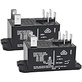T92P7A22-208 Power Relay (Pack of 2) – DPST-NO 208VAC 30A Panel Mount Relay for HVAC, Industrial Equipment & Commercial Appliances