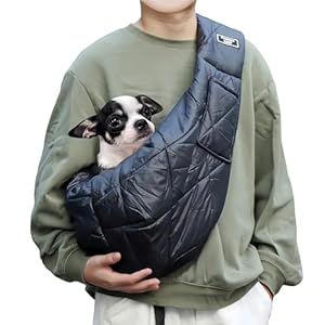 Cat and Dog Sling,Hands-Free Pet Carrier for Puppies,Dog Slings for Small Dogs for Small Pets,Windproof,Warm and Comfortable