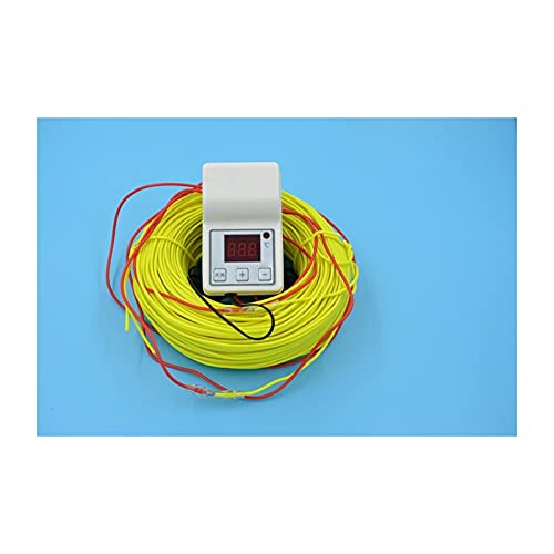 Davitu Wires & Cables - Farm use 100M 1kw 220V Soil heating wire+2000W Temperature Controller greenhouses heating wire