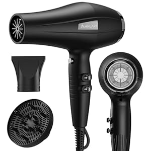 ANNLARY Ionic Hair Dryer with Diffu...