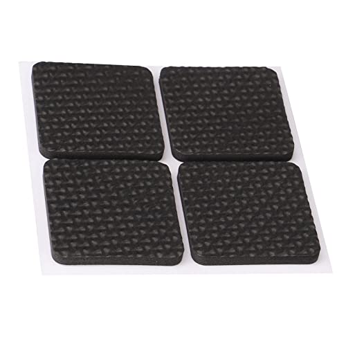 Almohadillas de protección para muebles, 4 piezas x 10, alfombrillas de pies cuadrados para muebles, muebles autoadhesivos, silla de prensión de oficina, alfombra de pierna protectores de suelo - imagen 7