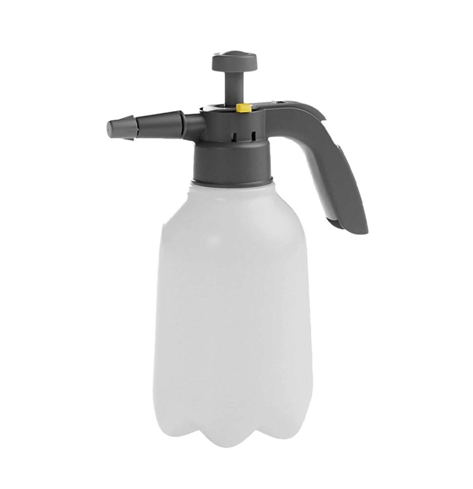 Regadera, Decorativa Moderna Regadera Manual A Presión, Pulverizador Portátil De Mano para Jardín 2 L, para El Hogar Latas de Riego(White)