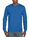 Gildan Men's Ultra Cotton Jersey Long Sleeve Tee, Royal, Medium