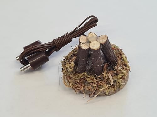 Lagerfeuer für Weihnachtskrippe 15 BELI-BECO 482 Lagerfeuer - Feuerstelle für Krippe mit Beleuchtung -...