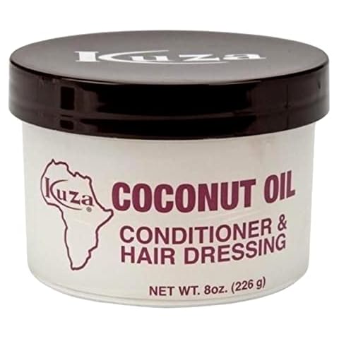 Kuza Coconut Oil Conditioner Hair Dressing 8 Oz Cover