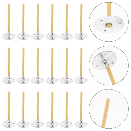Mechas naturales para velas 100 pcs Sewroro miniatura 5