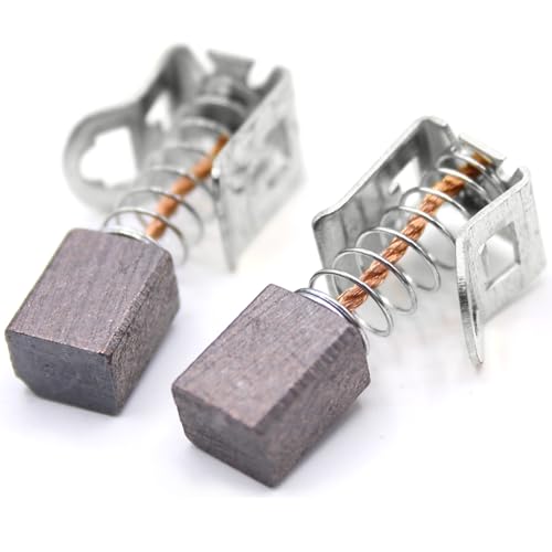 Lot de 2 balais de charbon pour moteur - Pour