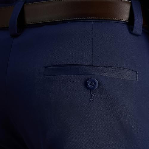 Image of Haggar Men's Cool Right Performance Flex Straight Fit Flat Front Pant