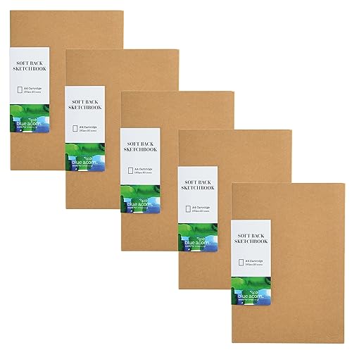 Carnet de croquis A4 40 pages avec couverture kraft marron pure
