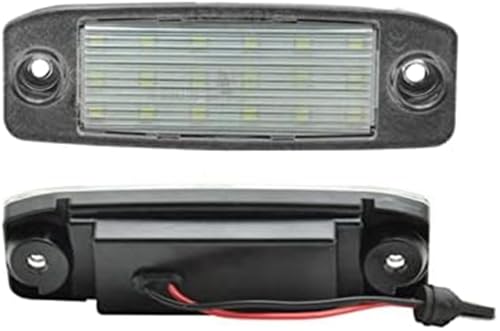 MKVAXR Lámpara de matrícula de 12 V for Kia Sportage 2011, 2012, 2013, 2014, 2015 y 2016, luz Trasera Blanca. Reemplazo de la Bombilla de la matrícula