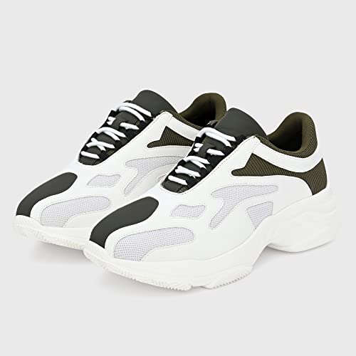 Image of Cruiser Chunky Sneaker for Men | Bold & Trendy Design | Lightweight & Comfortable with Cushioned Insole | Men's Chunky Sneakers with Attitude |Perfect for Streetwear & Casual Outfits (Flare)