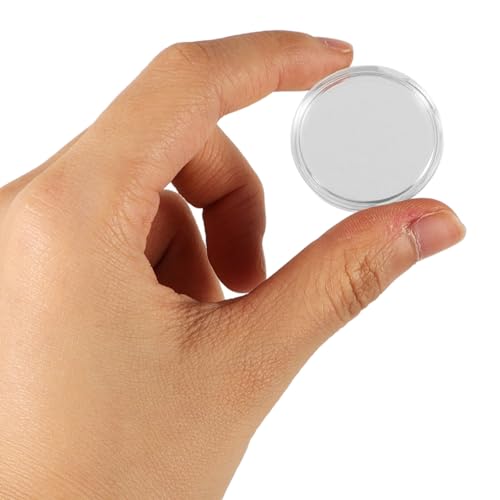 DOITOOL 80 cápsulas para monedas transparentes miniatura 7