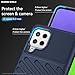 Yerebel for Galaxy A22 4G Case [Not Fit 5G], for Samsung M32 4G SM-A225B Case, Rugged Shield Series TPU Cover Anti-Drop Shockproof Protection Cover for Samsung Galaxy A22 4G Blue