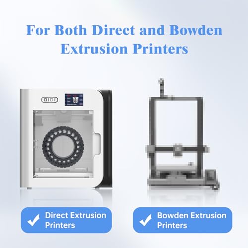 QIDI TECH TPU 95A Hohe Fließfähigkeit Filament 1.75mm,TPU95A-HF Flexibles 3D Drucker Filament, hohe Elastizität,Geeignet für Hochgeschwindigkeitsdruck, 1kg Spule(2.2lbs), schwarz – Bild 6
