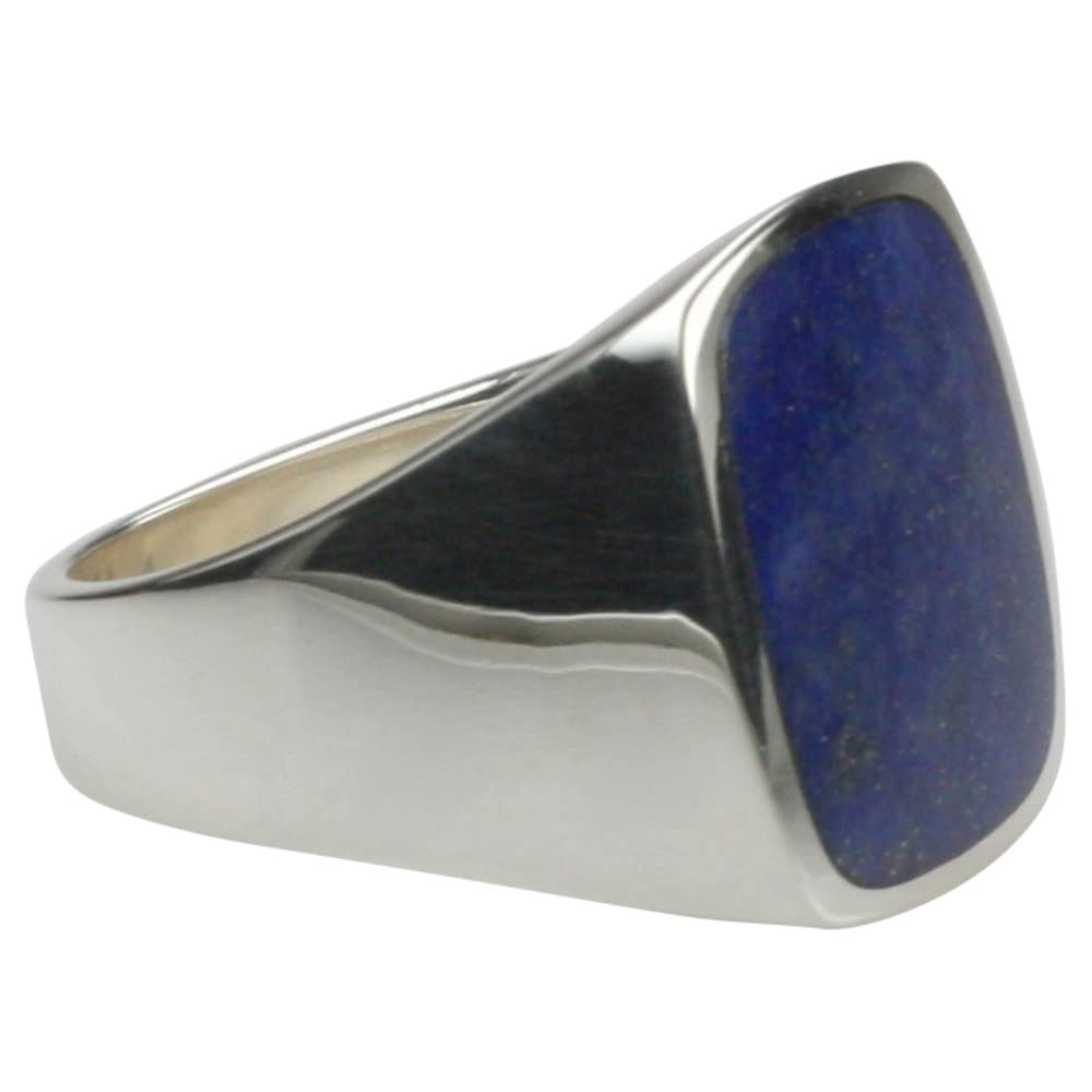Bildschöner Siegelring aus Silber 925 mit Lapislazuli