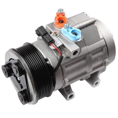 Image of SCITOO AC Compressor for Ford for F-250 Super Duty 6.7L 2011-2016 | Fast Cooling, Ultra Low Noise (≤72 dB) Air Conditioner Compressor for Summer, with Clutch, 97322 2022117 143581C BC3Z19867D