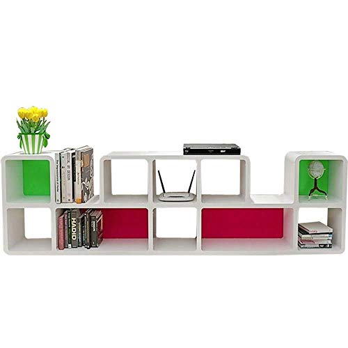 KXA TV Console Lounge Television Media Entertainment Console with Extra Storage Space to Any Home Decor for Living Room Office (Color : Gray, Size : 188x55.5x24cm)