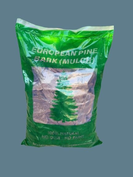 European Garden Pine Bark Wood Mulch 45Ltr- 7Kg (5-7cm)