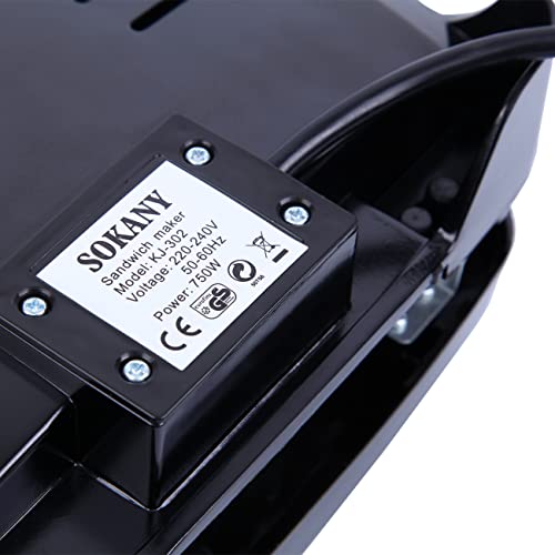 Kaiyijia 3 in 1 Sandwichmaker Waffeleisen Sandwich Toaster Toster Griller Bubble 750W Panini Grill mit… – Bild 8