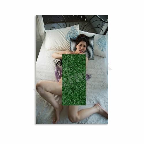 Anri Okita Poster Japanese Model Art (6) Canvas Painting Wall Art Poster for Bedroom Living Room Decor 20x30inch(50x75cm)