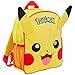 Mochila Pikachu 3D | Mochila Infantil Pokémon de Peluche con Licencia