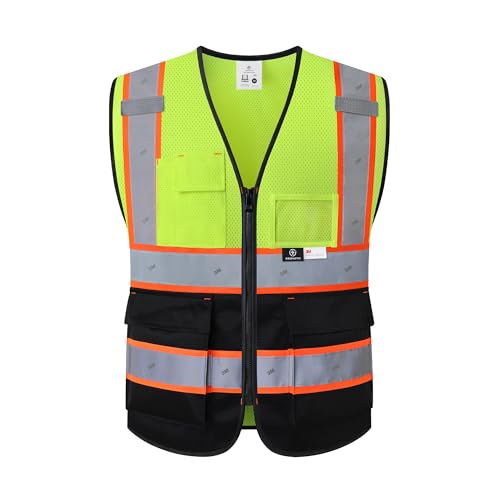 Image of Safety Vest for Men Women Reflective Construction Vest
