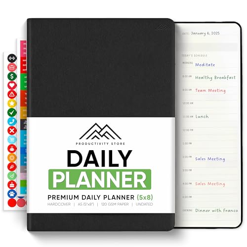 Daily Planner 2026 (5" x 8") - The Ultimate Daily