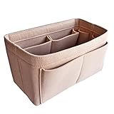 Ändern Sie Ihre Handtasche in Sekunden. Halten Sie Ihre Handtaschen sauber, einfach zu setzen oder aus der Verpackung zu entfernen. Toller Einsteckbeutel für Tote, große Handtaschen, Rucksäcke, Koffer, Reisetaschen und mehr.