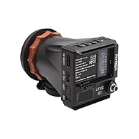 Portkeys LEYE III EVF Elektronischer Sucher 2,4\ 1440×900 LCD Monitor mit 4K HDMI Eingang, Dioptrienverstellung +8D bis -3D, für DSLR und Filmkamera