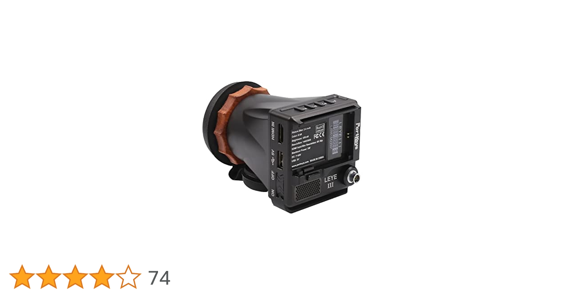 Amazon.co.jp: Portkeys LEYE III 電子ビューファインダー EVF