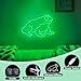 Lampeez Frog Neon Sign, Frog Lamp Wall Decor, Dimmable LED Neon Art Signs USB Powered, for Man Cave, Home, Patio, Garden, Bars, Stores, Clubs, Ideal Gift for Friends, Family and Kids