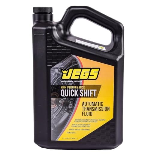 JEGS Quick Shift Automatic Transmission Fluid | One Gallon | Made In USA | Compatible With Mercon, Dexron, Chrysler ATF, Ford Type F, Most Import Vehicle ATF