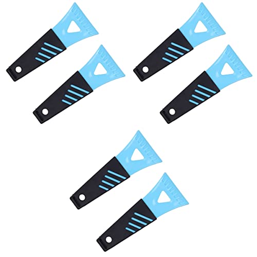 6 Pcs Mini Plastic Spatula Fridge Ice Scraper Freezer Ice Scraper Folding Tool Plastic Snow Cleaner Snow Pusher Shovels Fridge Ice Remover Freezer Shovel Snow Scraper Hand Push Pvc