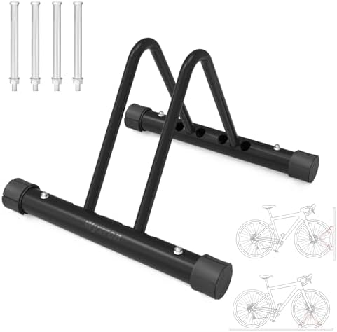 DIY Bike Stand, Steel Floor Stand for Parking