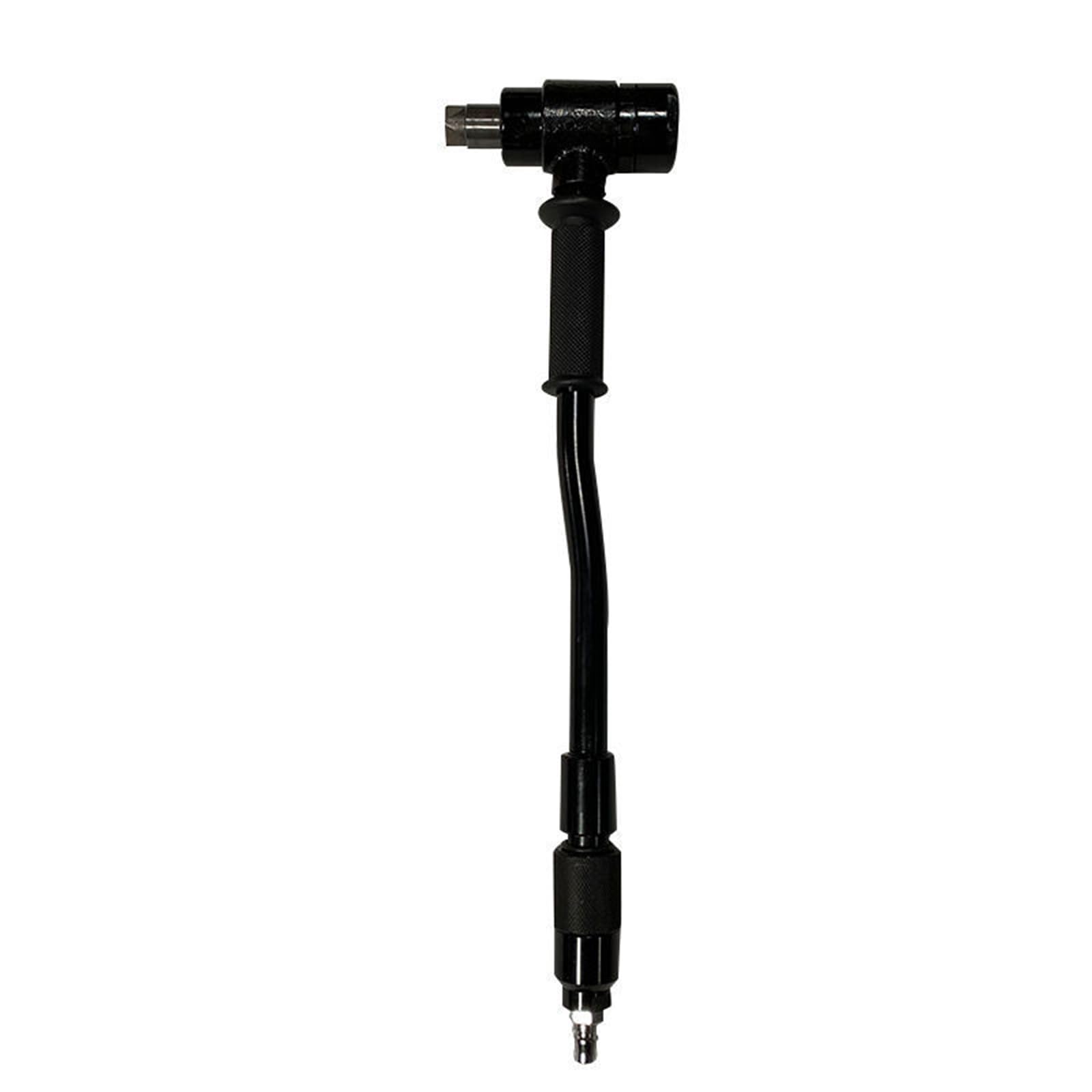 Jechensweet Black Burcgina Pneumatic Descaling Hammer, 3900Tpm Handheld Air Driven Hammer, Air Percussion Rust Remover, Head Diameter 24Mm, Sc-2 ,1