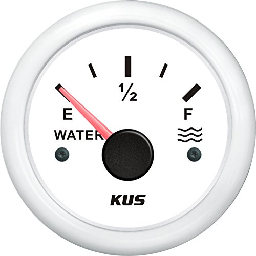 KUS CPWR-WW, 240-33 Ohm, Electric Water Level Gauge, 12V / 24V, 2