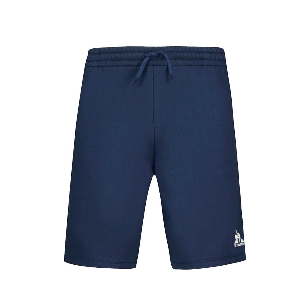 Le Coq Sportif - ESS Regular Short N°1 Kids - Miękka bawełna najwyższej jakości Sport rekreacyjny Unisex - Komfort i trwałość dla młodych sportowców - Rozmiar 8 lat - Jasnoniebieski