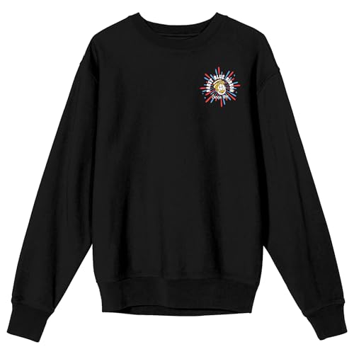 Pabst Blue Ribbon Since 1844 Men's Black Crew Neck Sweatshirt