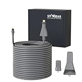 STARGEAR 82FT Starlink Cable Flat High Performance Cable, 22AWG Starlink Accessories Replacement FHP Power Cord Waterproof with End Caps