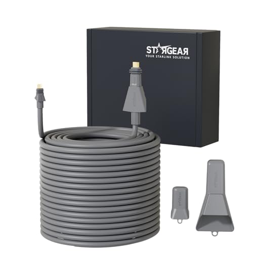 Câble plat Starlink haute performance 22 AWG étanche avec embouts