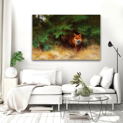 Impression sur toile Bruno Liljefors : sublimez un petit espace - 5