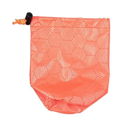 Waterproof Sleeping Storage Bag, Sleeping Bag for Camping, PE Aluminum Film Sleeping Bag Storage Pocket, Outdoor Drawstring Compression Stuff Sack Bag for Outdoor Camping3