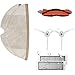 Produktbild 7 stucks Zubehör für Xiaomi Mi Staubsaugroboter,2 x Seitenbürsten, 2 x HEPA Filter, 1 x Hauptbürste, 2 x Mopping Cloth