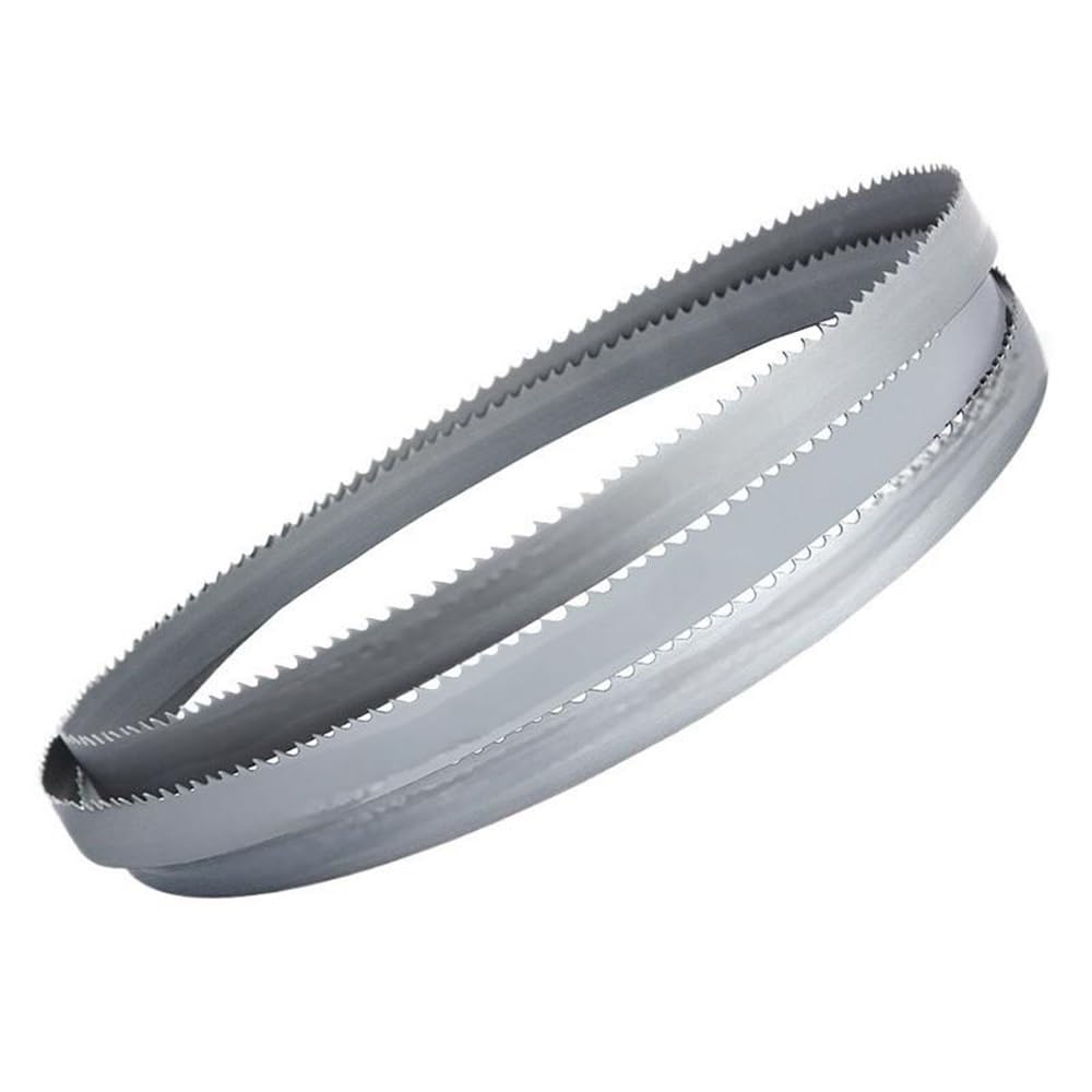 Brzeszczot bimetaliczny M42 do piły taśmowej 1/2 cala x 0,025 cala – sztywny brzeszczot do precyzyjnego cięcia metalu, 1 szt.(8/12T*1638mm)