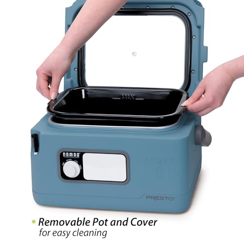 Presto-06017-8-Quart-Nomad-Traveling-Slow-Cooker-Blue