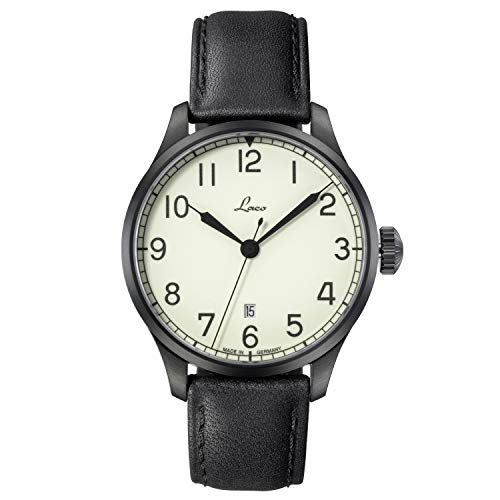 Laco Casablanca 42 - Reloj de Marinero de 42 mm de diámetro - Reloj automático -...